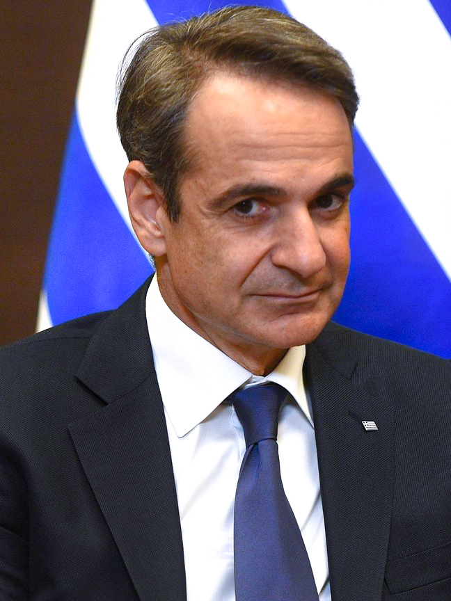 Greek Prime Minister Kyriakos Mitsotakis